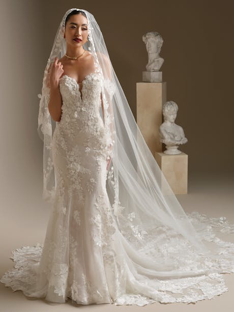 Sottero and Midgley Rashida Veil Accessory VL026SS395000 Alt202 IV002