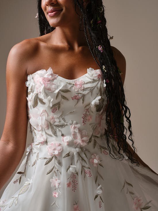 Rebecca Ingram Blossom A line Wedding Dress Alt52 IV206