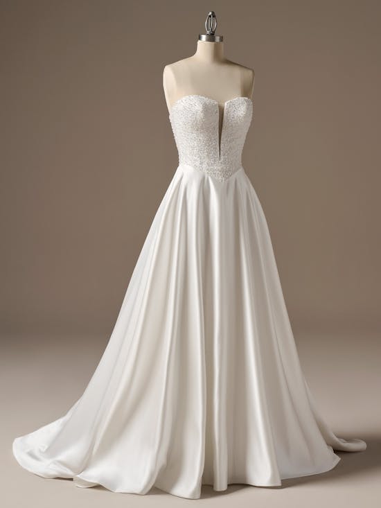 Rebecca Ingram Marty A line Wedding Dress Alt100 IV002