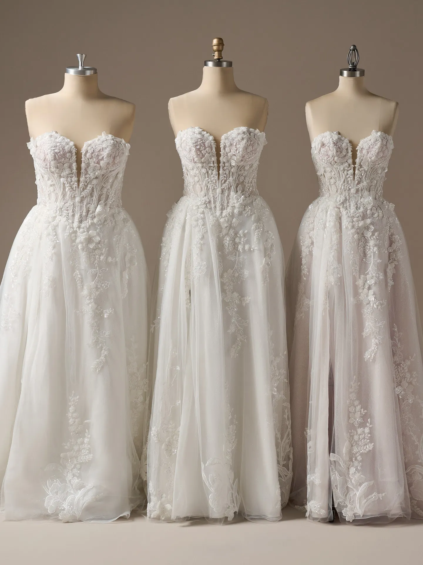 Twilight Lane 3-D Beaded Lace A-Line Wedding Dress | Sottero and