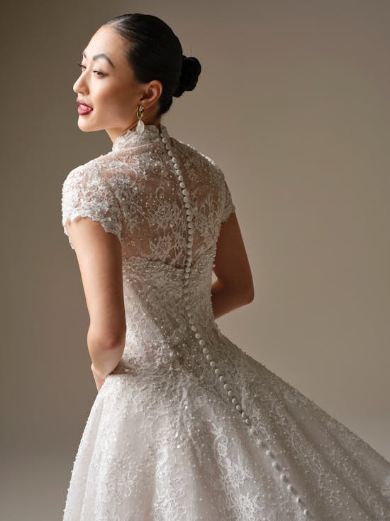 Sottero and Midgley Angelica Jacket Accessory Alt199 IV002