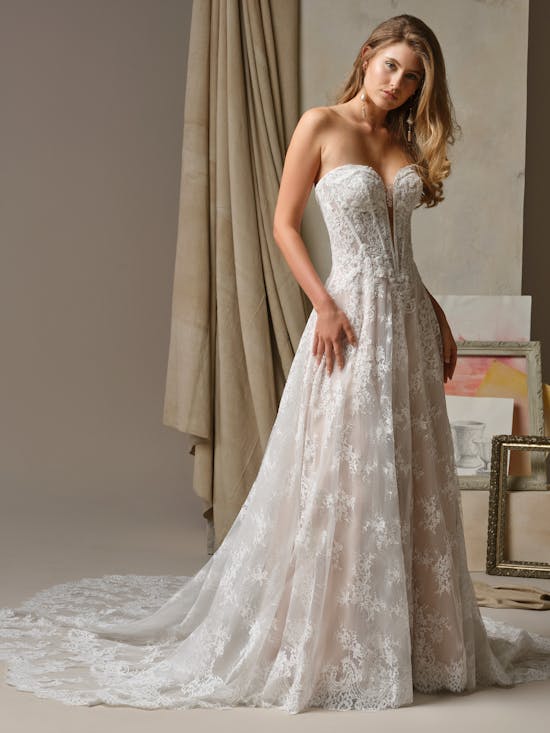 Maggie Sottero Lucca A line Wedding Dress 26MB463A01 Alt52 IV052