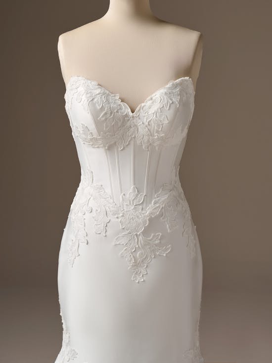 Maggie Sottero Serafina Lane A Line Wedding Dress 26MS462A01 Color1 IV002
