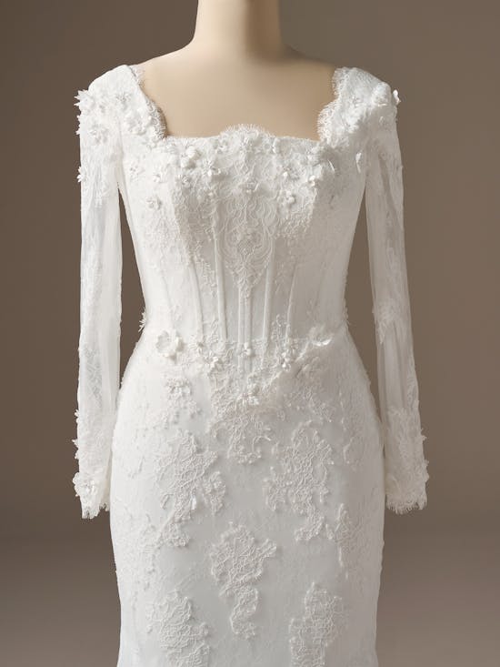 Maggie Sottero Takera Leigh Fit and Flare Wedding Dress 25MB941A01 Color1 IV002