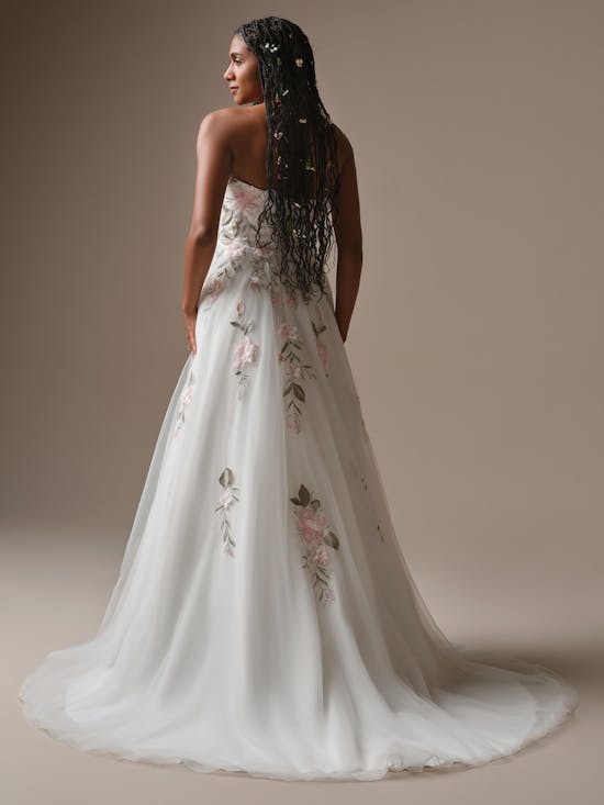 Rebecca Ingram Blossom A line Wedding Dress 26RB445A01 Alt58 IV206