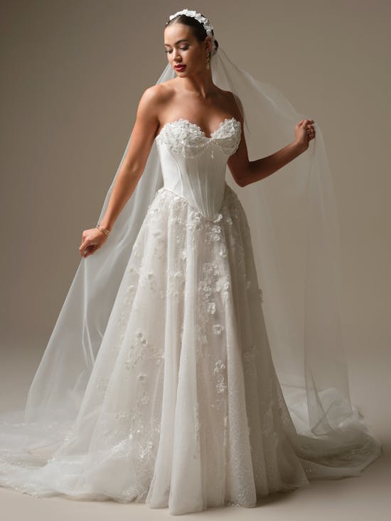 Sottero and Midgley Kalinda Ballgown Wedding Dress 26SZ459A01 Alt56 IV066