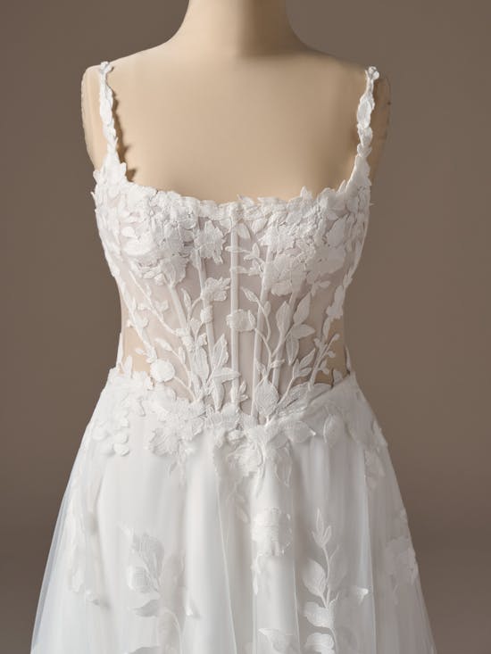 Maggie Sottero Natalie Marie A line Wedding Dress 26MB391 Color1 IV002