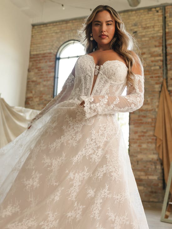 Maggie Sottero Lucca A line Wedding Dress 26MB463A01 PROMO14 IV052