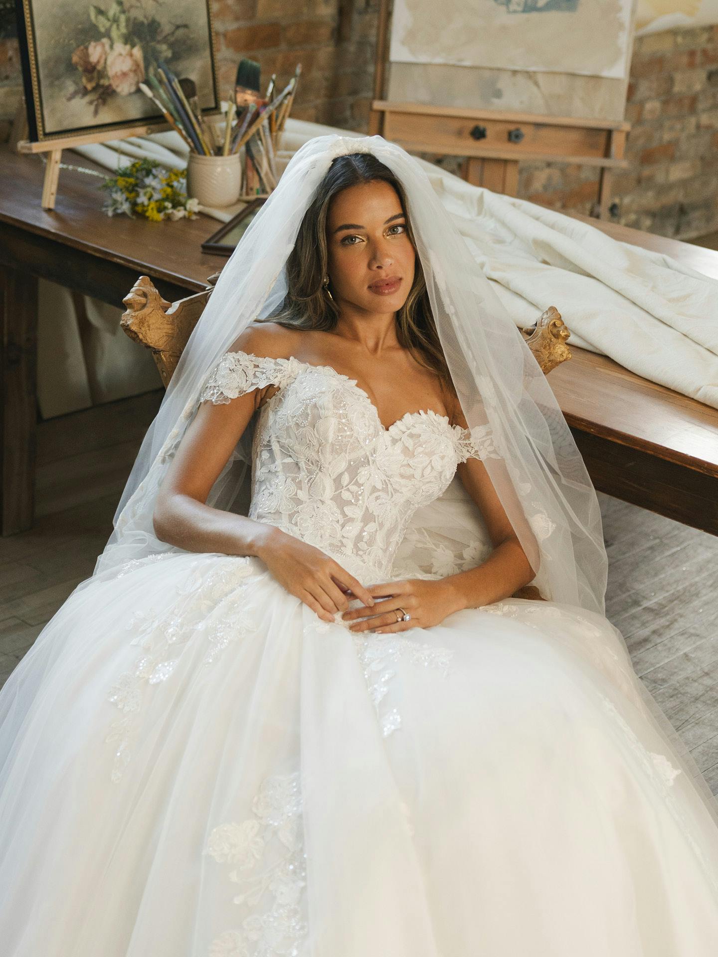 Maggie Sottero Verina Ballgown Wedding Dress 26MK465A01 PROMO10 IV002