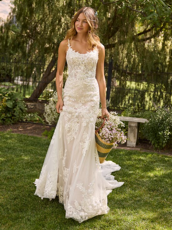 Rebecca Ingram Eden Fit and Flare Wedding Dress 26RK429A01 PROMO12 IV052