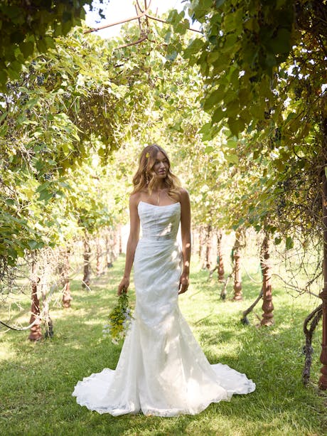 Rebecca Ingram Kendall Sheath Wedding Dress 26RB437A01 PROMO10 IV002