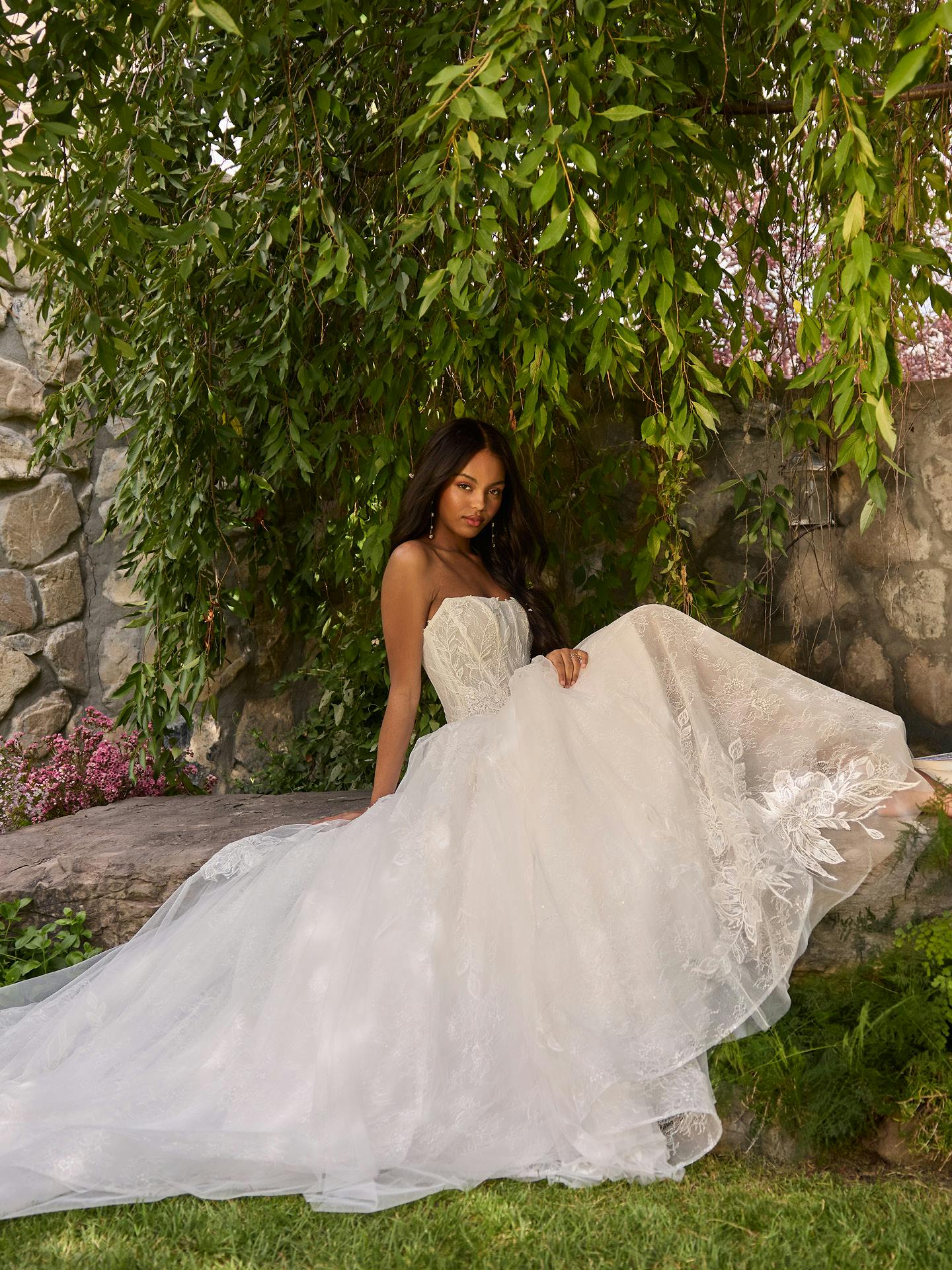 Rebecca Ingram Lisa Ballgown Wedding Dress 26RK439A01 PROMO10 IV002