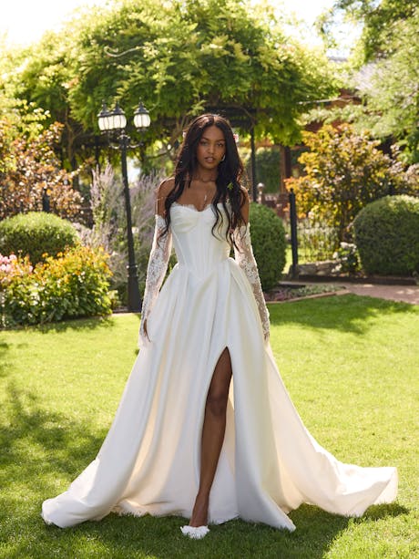 Rebecca Ingram Zorina Ballgown Wedding Dress 26RN417A01 PROMO10 IV002