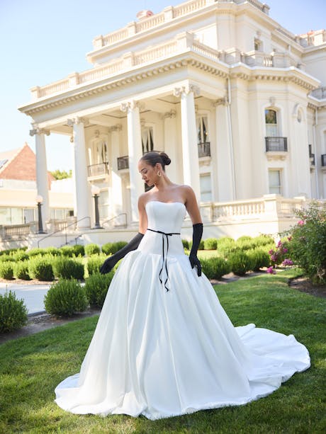 Sottero and Midgley Adair Fit and Flare Wedding Dress 26SS483A01 PROMO10 DW002