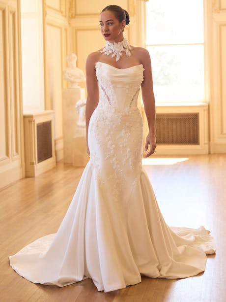 Sottero and Midgley Burke Fit and Flare Wedding Dress 26SS371A01 PROMO10 IV002
