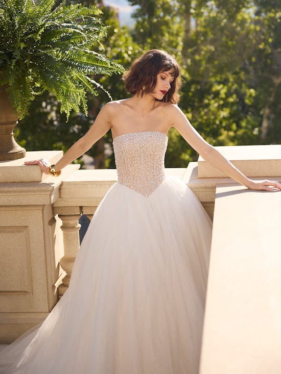 Sottero and Midgley Dmara Lane Ballgown Wedding Dress 26SS401B01 PROMO14 IV005