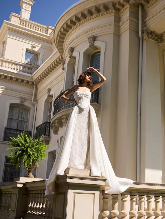 Sottero and Midgley Dublin Fit and Flare Wedding Dress 26SZ481A01 PROMO17 IV084