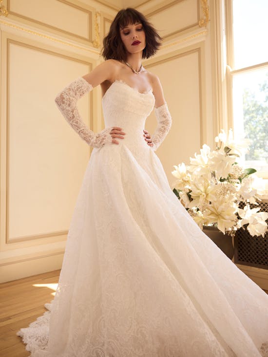 Sottero and Midgley Tamar A line Wedding Dress 26SS376A01 PROMO14 IV002