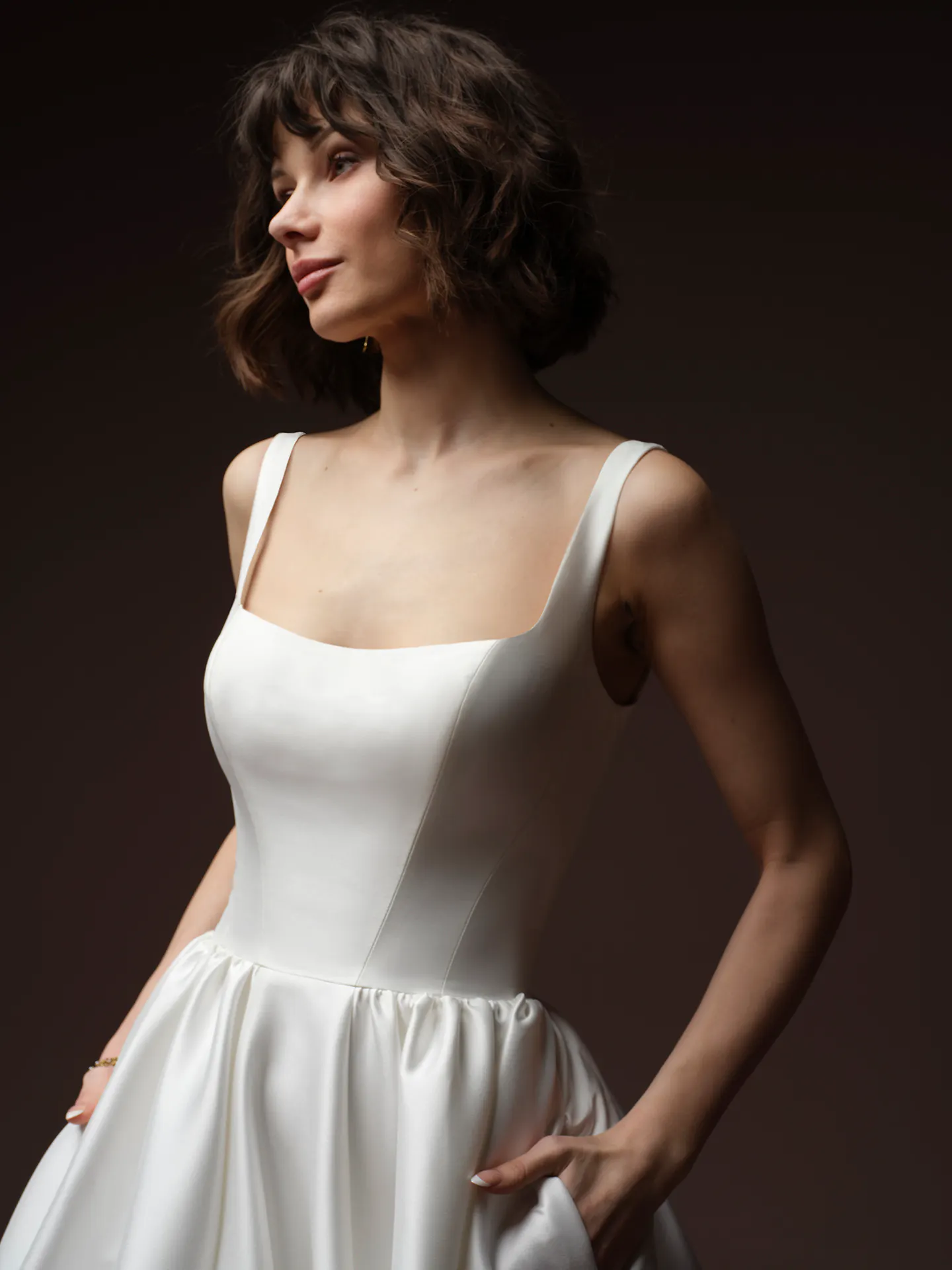 Maggie Sottero Zurielle ballgown front view.
