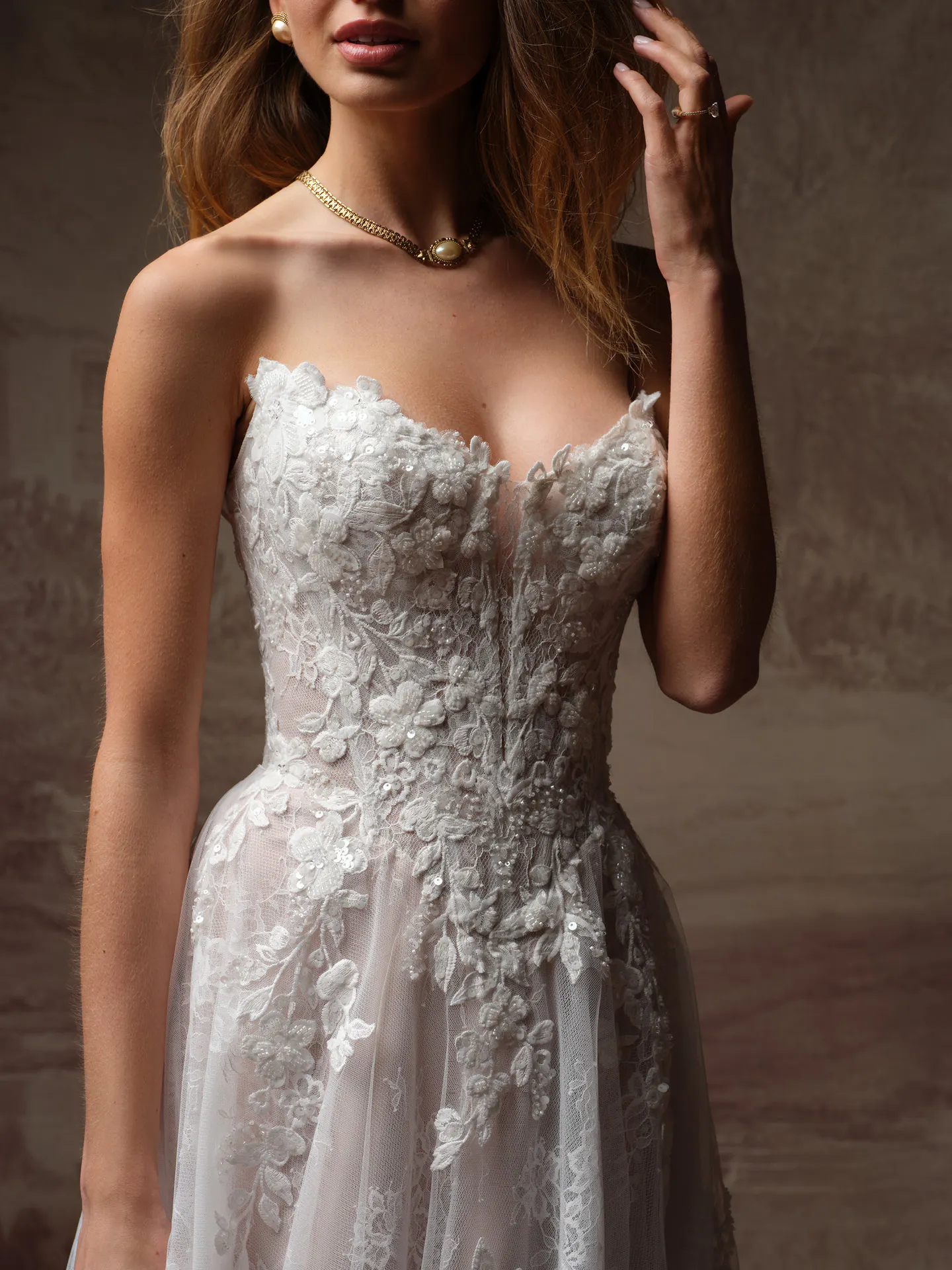 beaded lace trim for wedding dresses Hadley Cat Eye A-Line Dress | Maggie Sottero DRESSES3026APR Black Strapless Prom Dresses Size:Juniors/Women 6 performance costumes