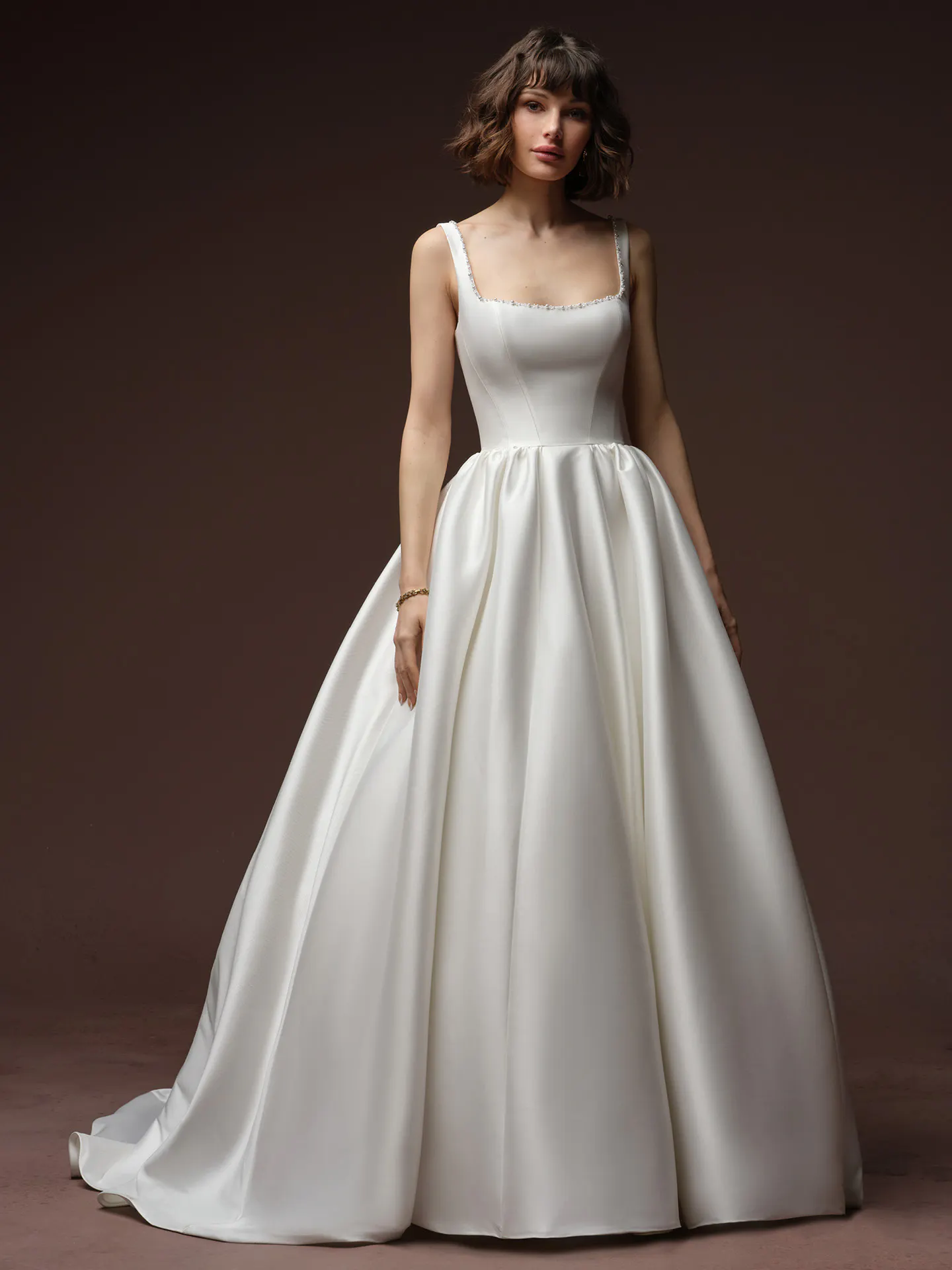 Zurielle ballgown front view Maggie Sottero.