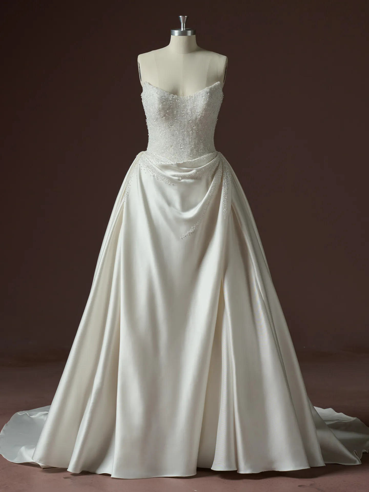 Sottero and Midgley Rumi ballgown, front view.