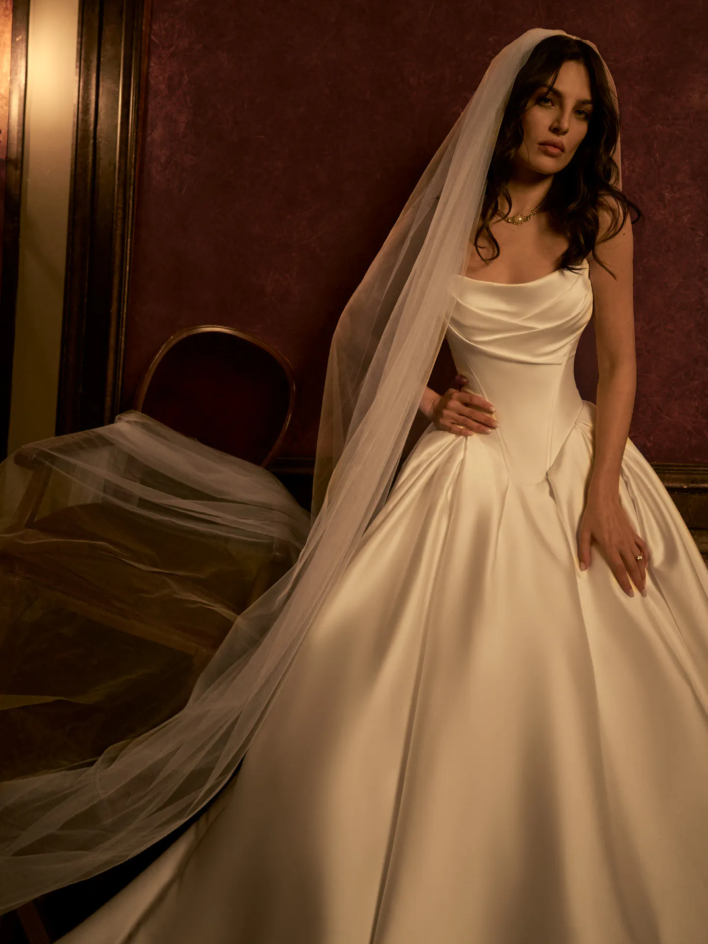 Maggie Sottero Fiorita Ballgown Wedding Dress F6MS207A01 PROMO9 IV002