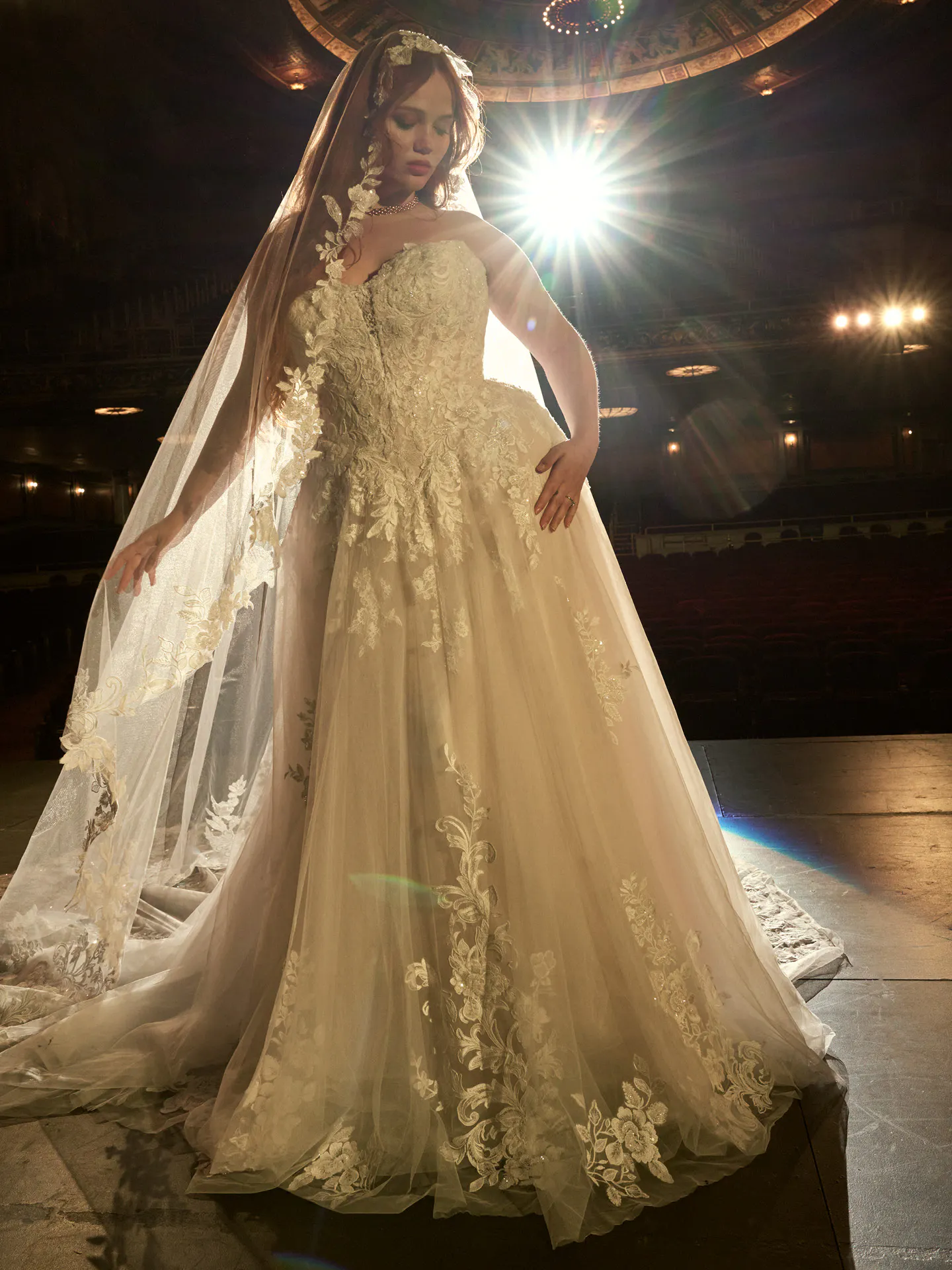 Maggie Sottero Kate A line Wedding Dress F6MK014A01 PROMO5 IV052