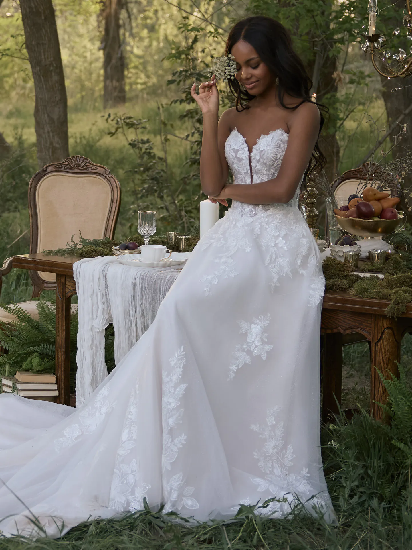Rebecca Ingram Bernadine A line Wedding Dress F6RK097A01 PROMO5 IV066