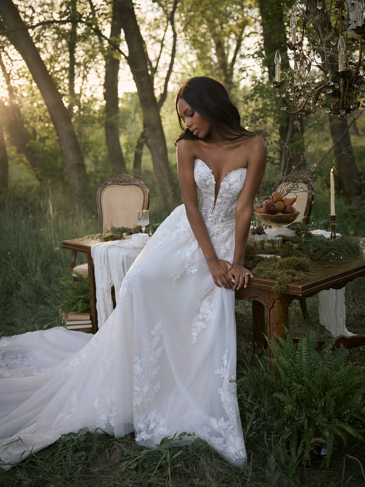 Rebecca Ingram Bernadine A line Wedding Dress F6RK097A01 PROMO7 IV066