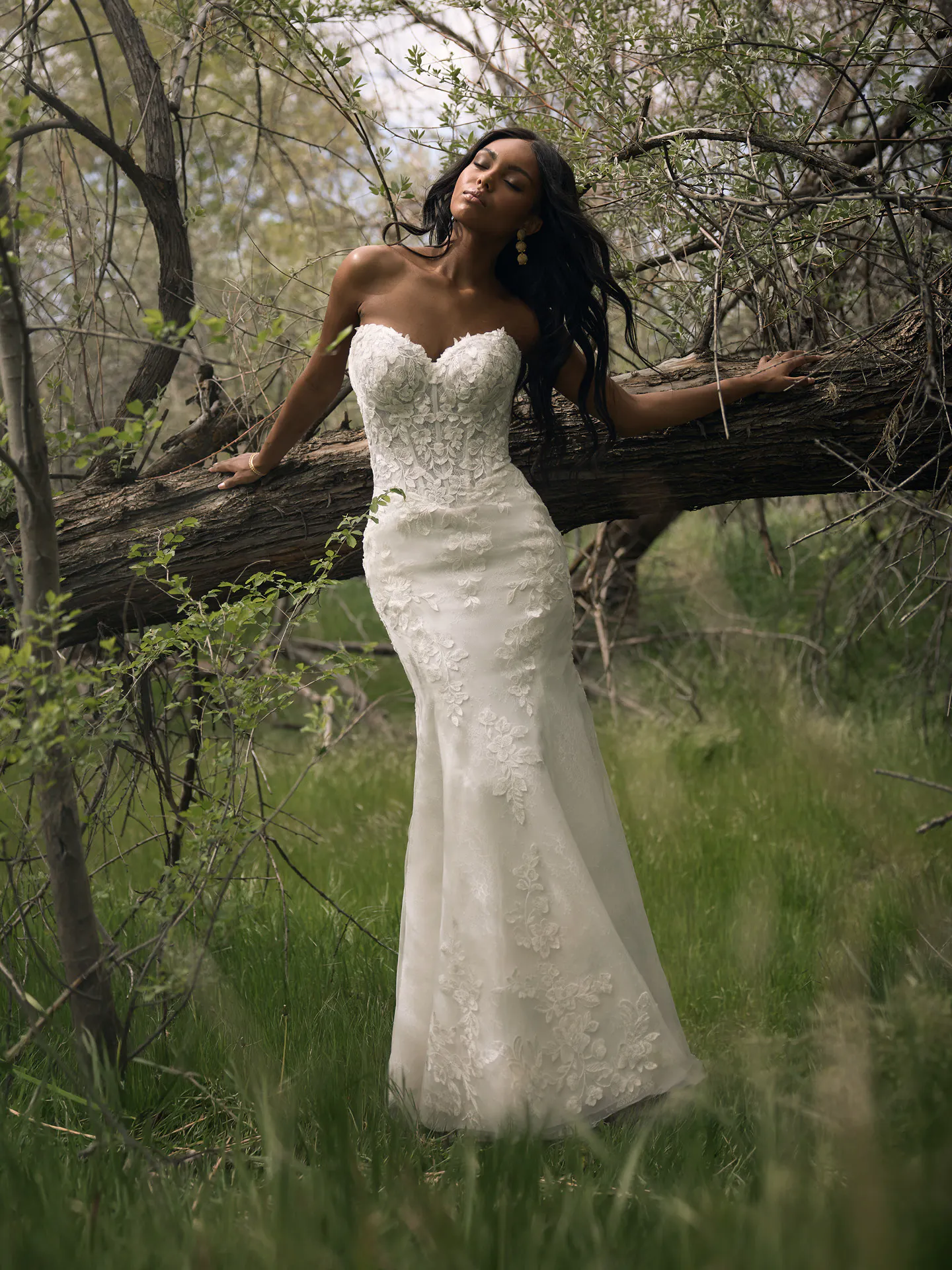 Rebecca Ingram Brandy Fit and Flare Wedding Dress F6RS117A01 PROMO3 IV002