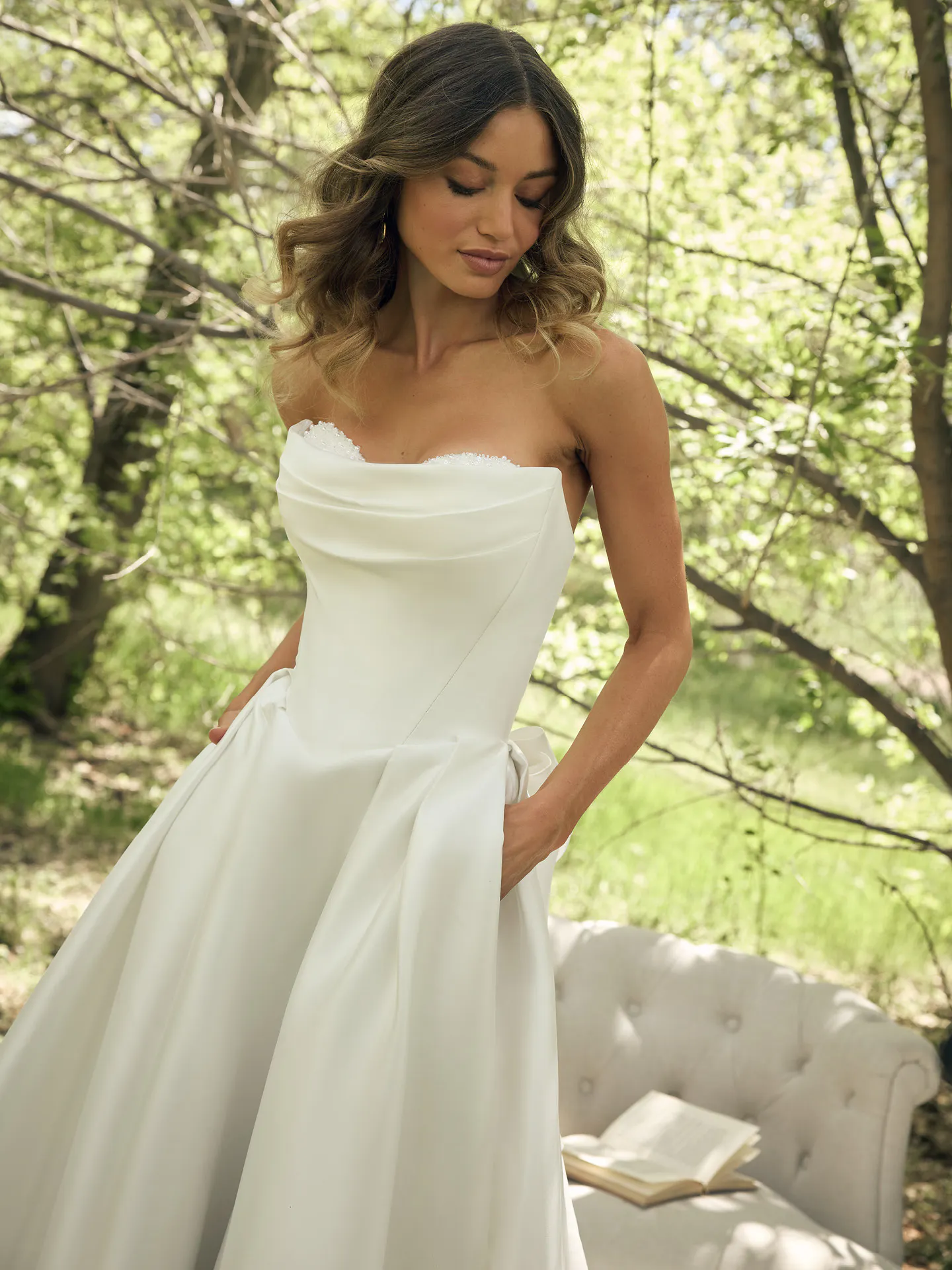 Rebecca Ingram Joanie Ballgown Wedding Dress F6RK126A01 PROMO5 IV002