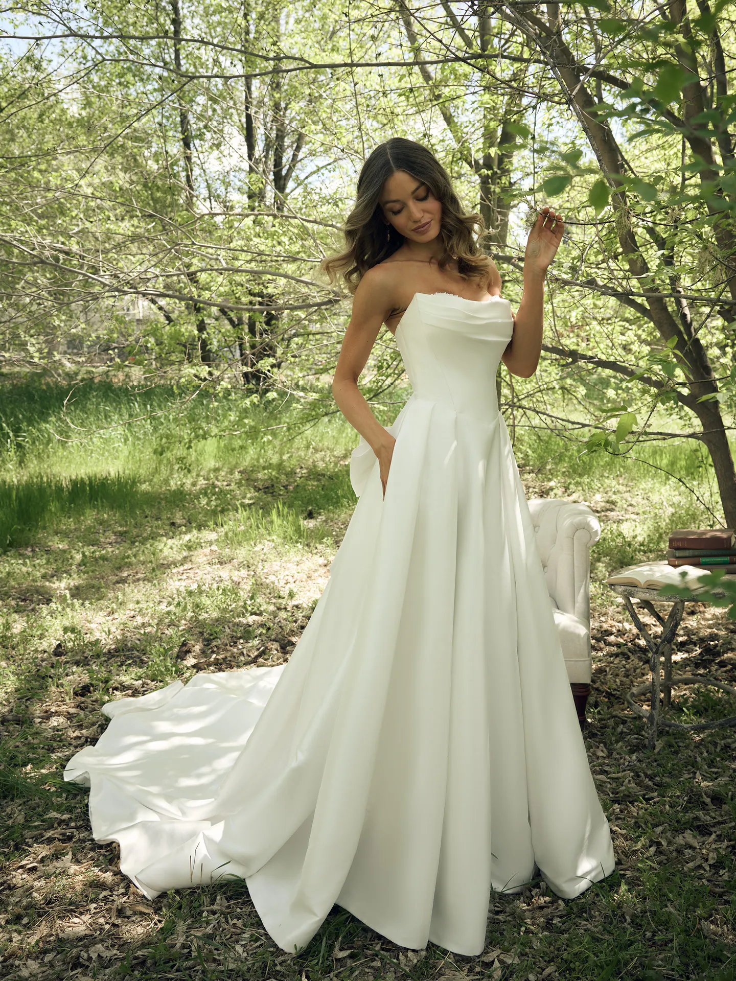 Rebecca Ingram Joanie Ballgown Wedding Dress F6RK126A01 PROMO7 IV002