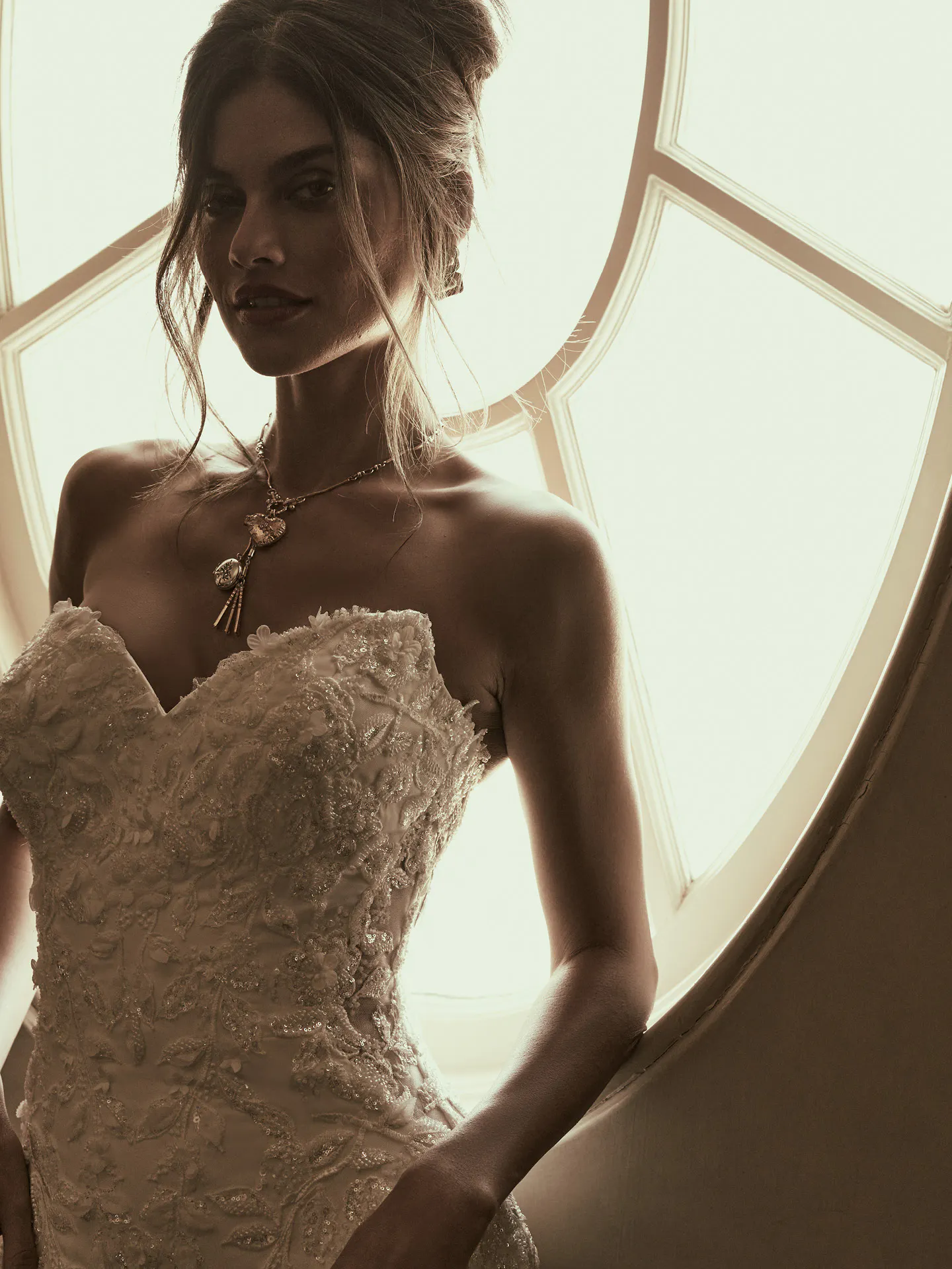 Sottero and Midgley Blair Sheath Wedding Dress F6SB114A01 PROMO3 IV005