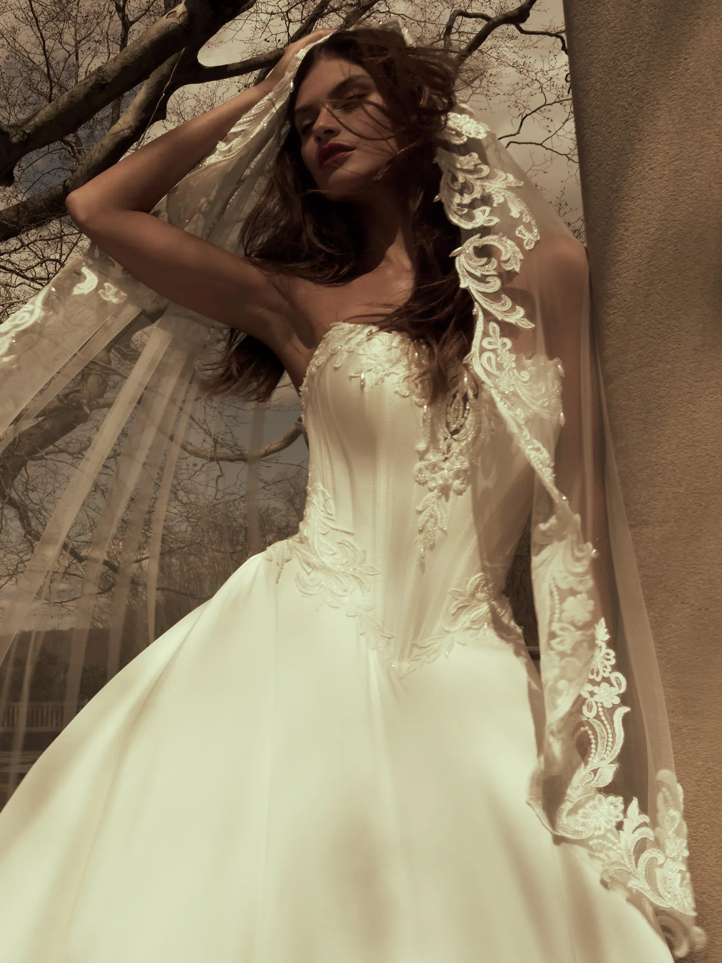 Sottero and Midgley Sandrine Ballgown Wedding Dress F6SZ070A01 PROMO11 IV002