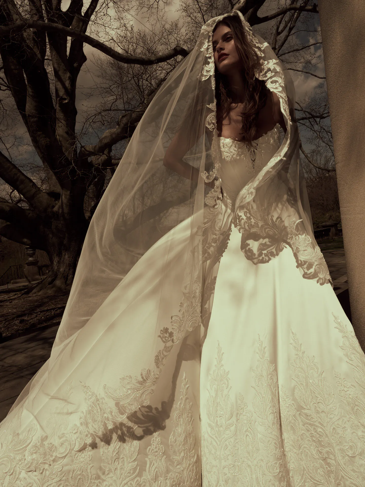 Sottero and Midgley Sandrine Ballgown Wedding Dress F6SZ070A01 PROMO13 IV002
