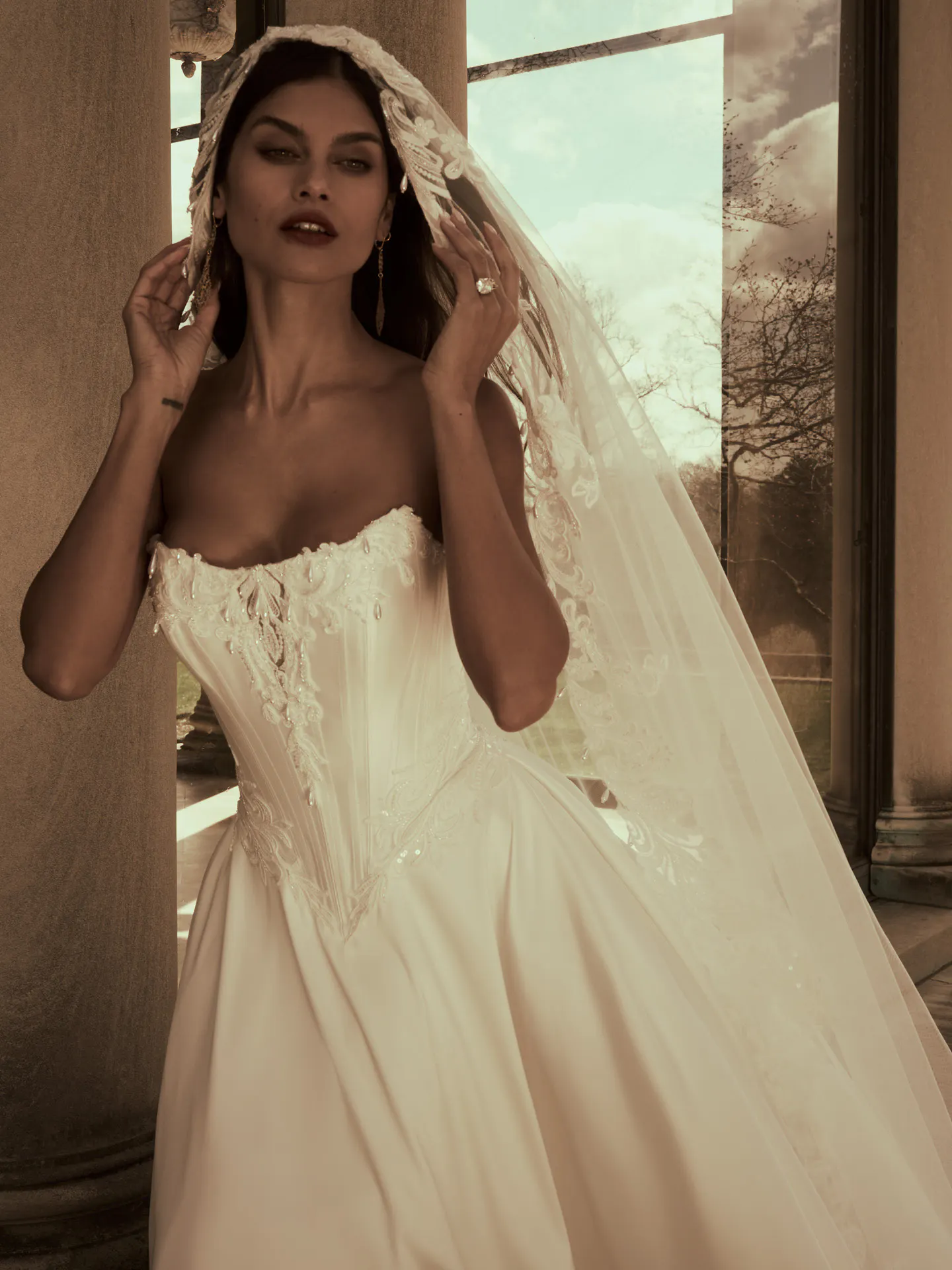 Sottero and Midgley Sandrine Ballgown Wedding Dress F6SZ070A01 PROMO2 IV002