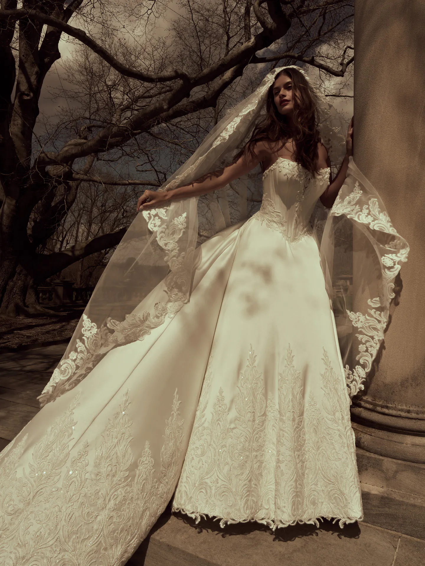 Sottero and Midgley Sandrine Ballgown Wedding Dress F6SZ070A01 PROMO5 IV002