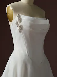 Abilene F6MK191 Bodice Fully lined bodice, Embellished