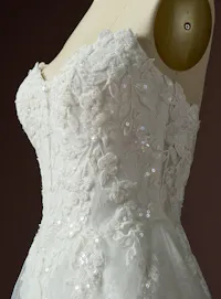 Hadley F6MB135 Bodice Lined front Bodice