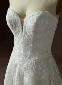 Zahia F6MS208 Bodice Fully lined bodice