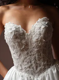 Laurette F6RS121 Bodice Unlined bodice