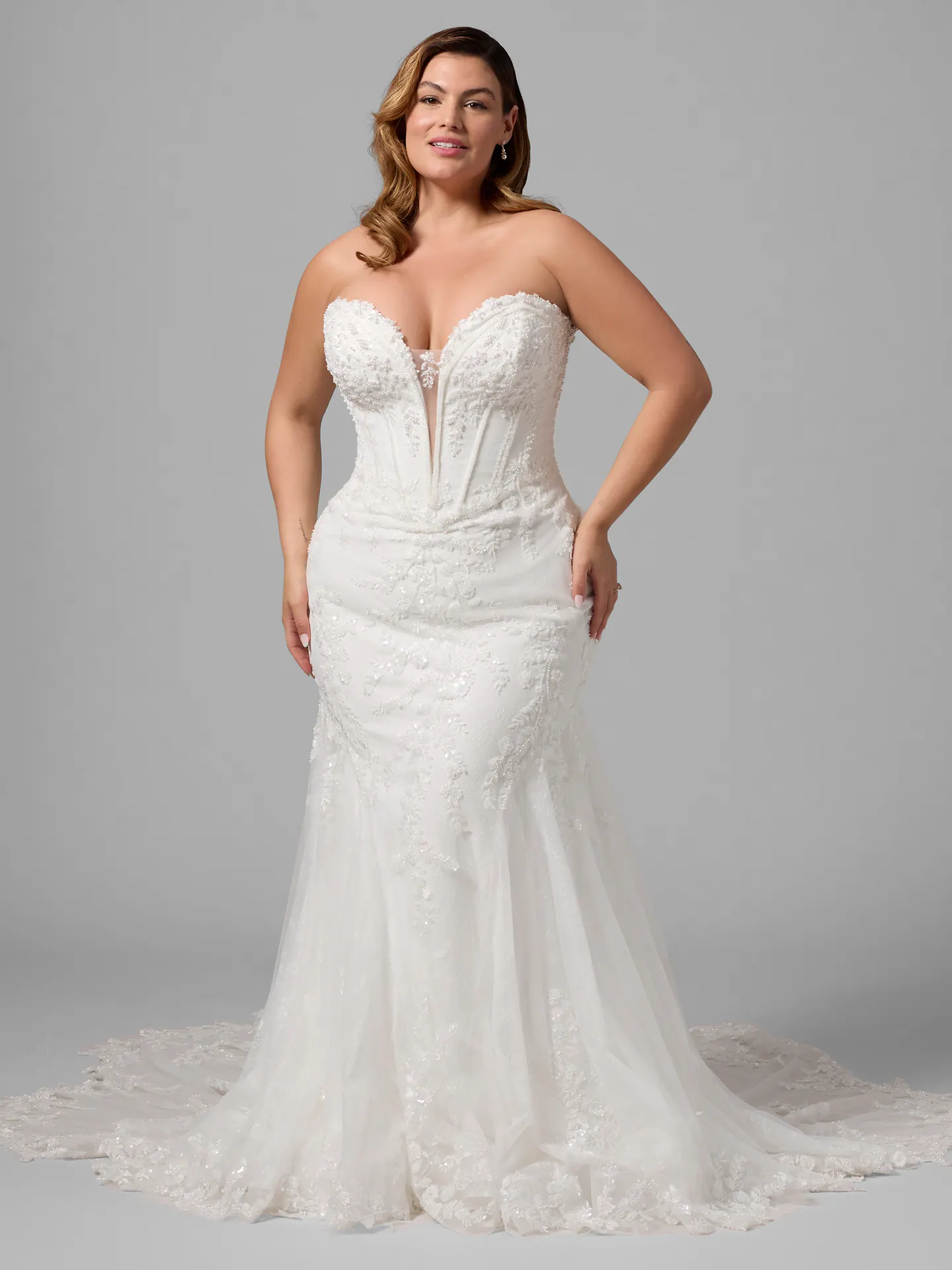 Maggie Sottero Benjie Royale Fit and Flare Wedding Dress 25MB841A01 Alt62