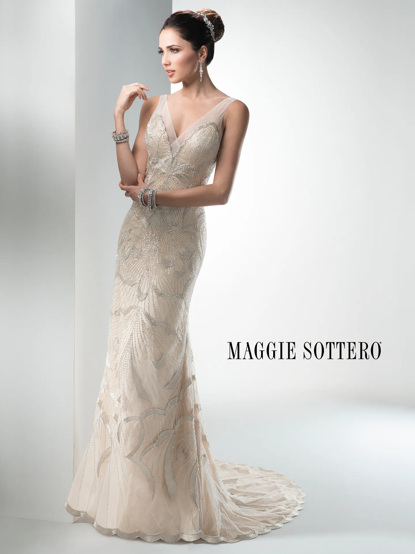 Maggie Sottero Wedding Dress Gianna Marie 3MK782MC front