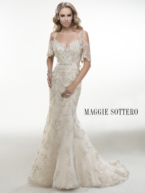 Maggie Sottero Wedding Dress Maurine 4MS959 front