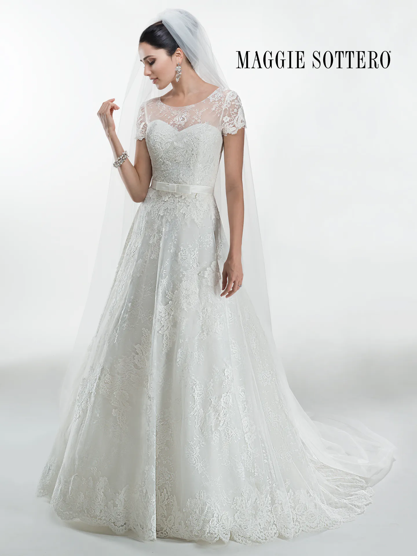 Maggie Sottero Wedding Dress Glenda 4MS961 front