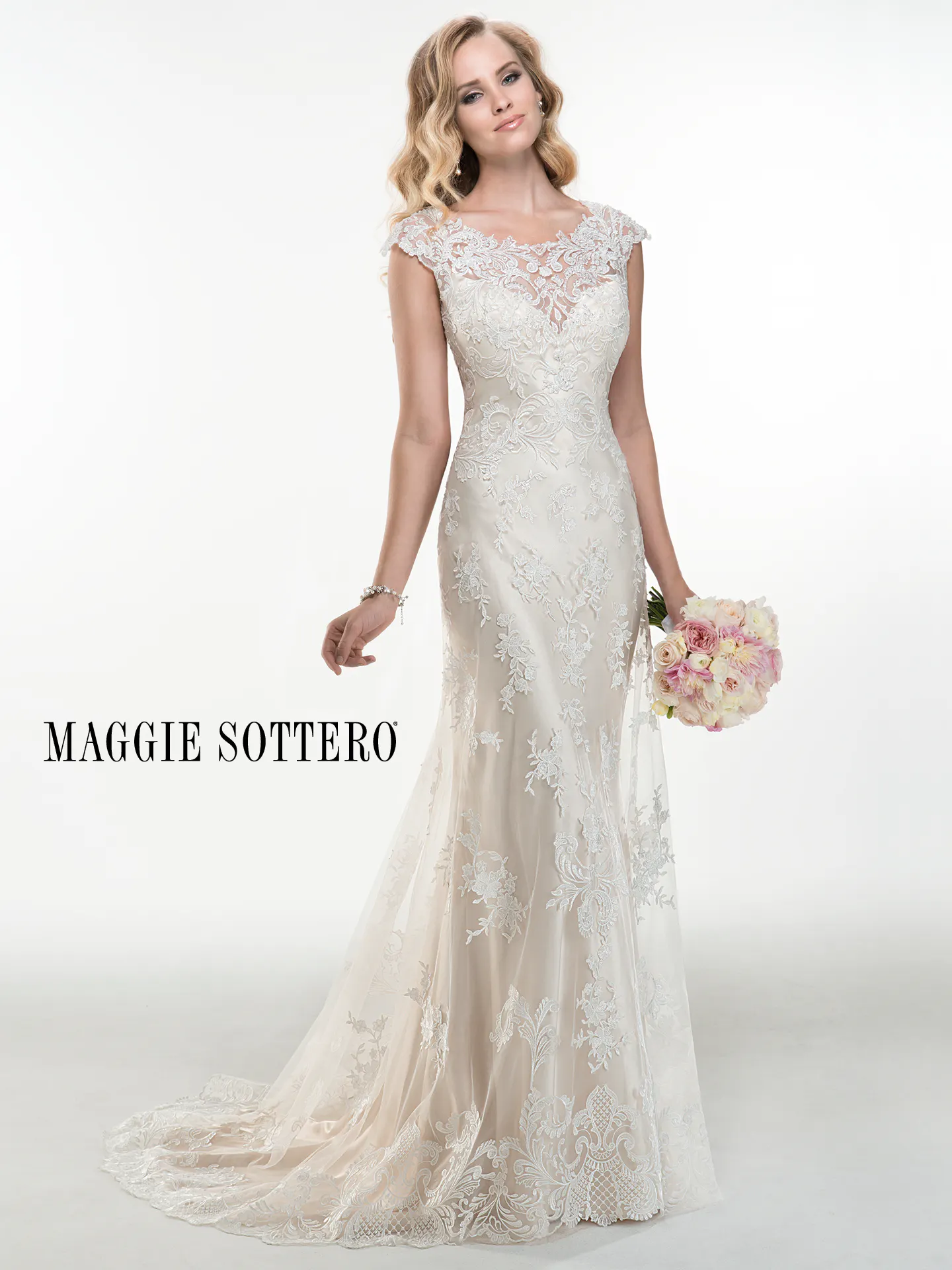 Maggie Sottero Wedding Dress Francesca 4MS997 front