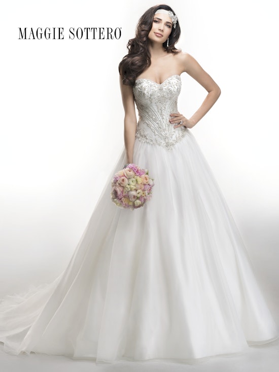 Maggie Sottero Wedding Dress Corbin 4MT028 front