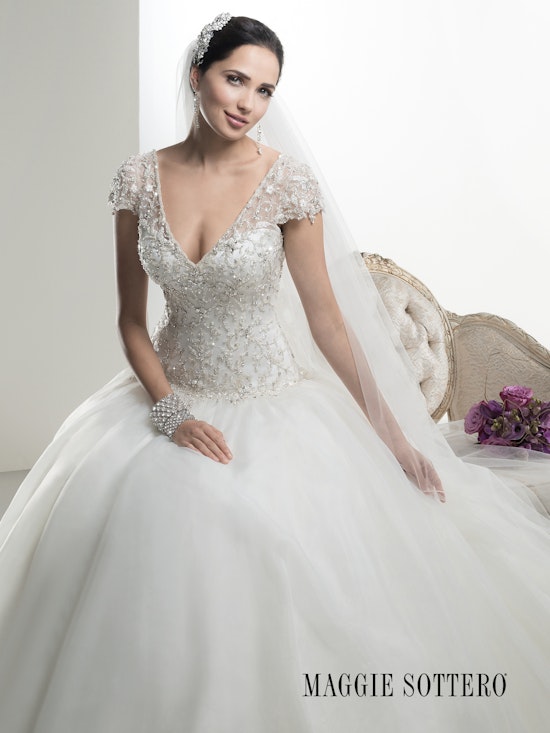 Maggie Sottero Wedding Dress Dawson 4MT921 front