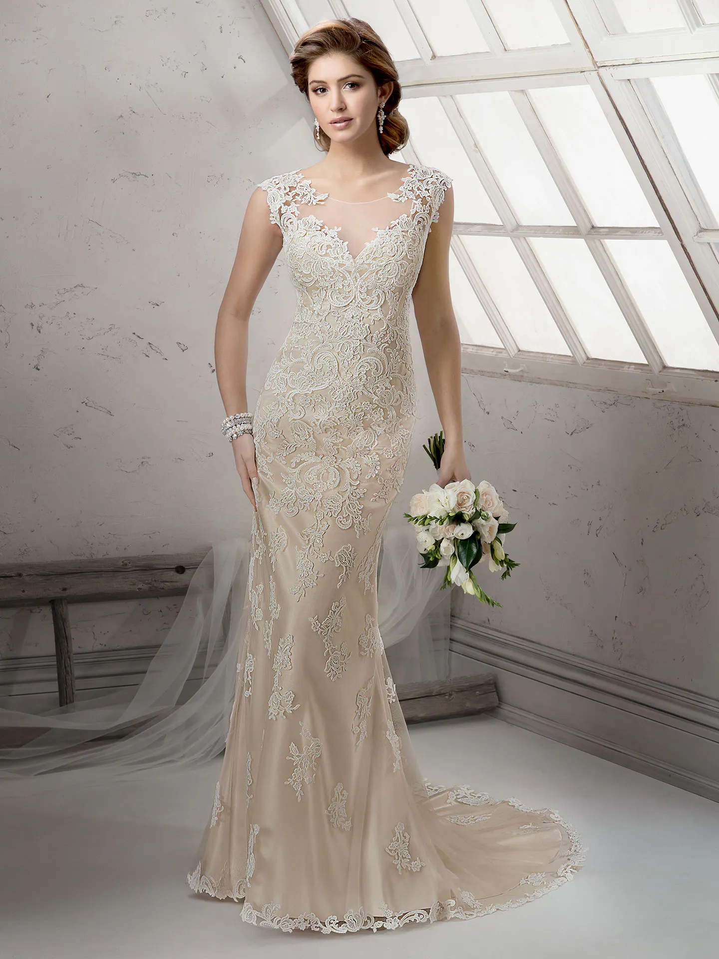 Sottero and Midgley Wedding Dress Francine 4SS010 front